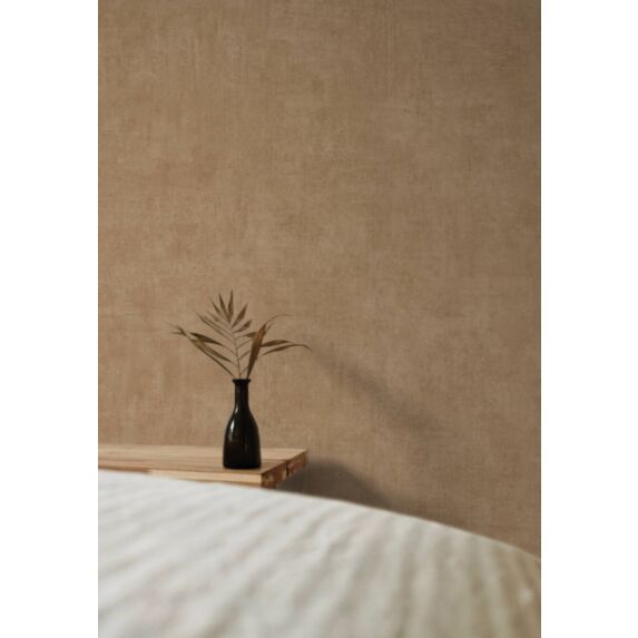 Papier peint vinyle sur intissé Patine Uni Rouge 0,53x10,05m