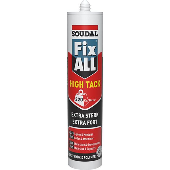 Mastic FIX ALL High Tack, Noir - SOUDAL