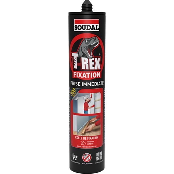 COLLE T-REX PRISE IMMEDIATE BLANC 380G