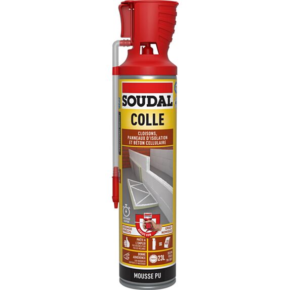 Colle mousse de construction Genius Gun 500ml - SOUDAL