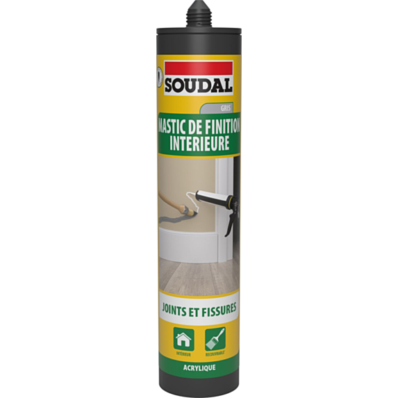 Mastic de finition intérieure gris 290ml