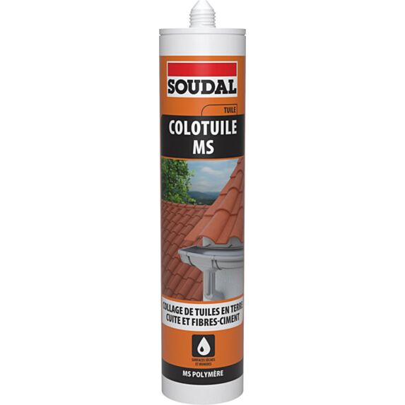 Colle Cototuile MS tuiles en terre cuite et fibres-ciment - SOUDAL