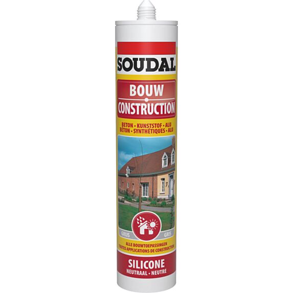 SILICONE CONSTRUCTION NEUTRE GRIS 290ML