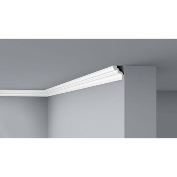 2 Moulures de plafond D13 Polystyrène 49x42mm 2m - DECOFLAIR