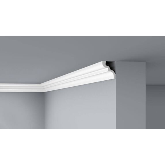 Moulure de plafond D14 Polystyrène 83x66mm 2m - DECOFLAIR