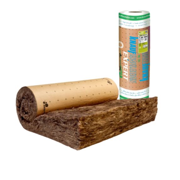 Rouleau laine de verre kraft comble 120x8300 ép 100mm - KNAUF INSULATION