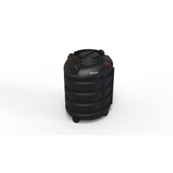 Fosse septique ovale partie supérieure conique et Renforts circulaires 1500L - DS EAU
