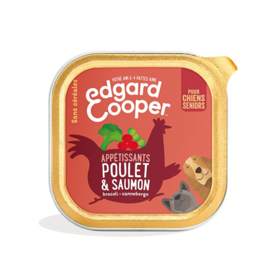Alimentation pour chiens Poulet/Saumon sans céréales - EDGARD & COOPER