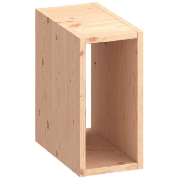 Meuble de rangement Double Pin Brut Kubik 70,5x36xP30cm - LUSIMAT