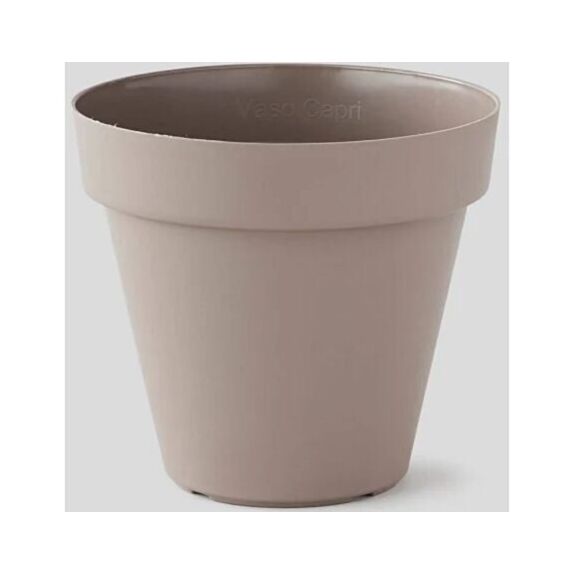 Pot capri 14cm taupe