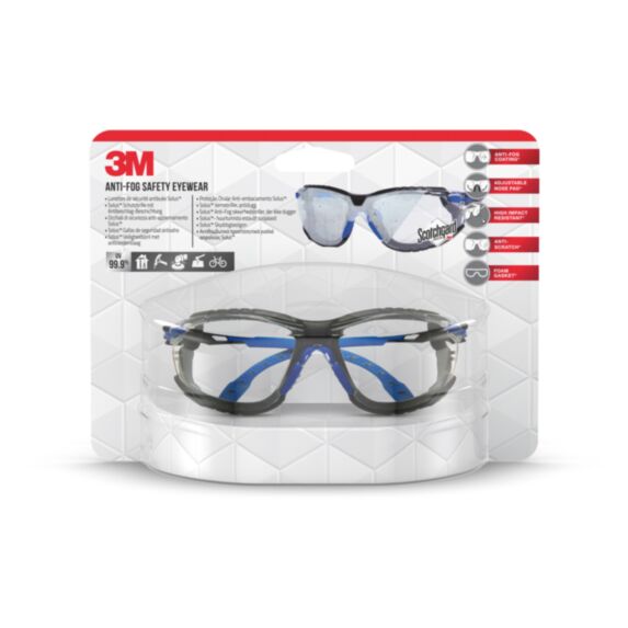 Lunettes 3m solus1000 bra bleu/noir