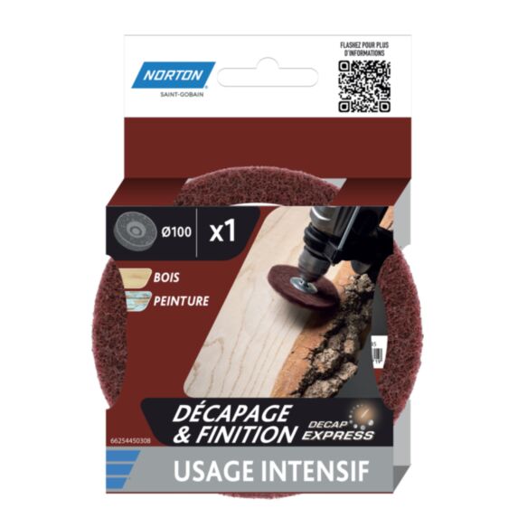 Disque Decap' Express bois 100x14mm - NORTON