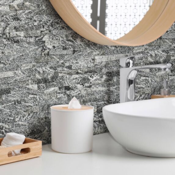 Plaquette de parement Blue Jeans en pierre naturelle 0,468m² - MODULO