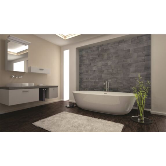 Plaquette de parement Néo Deep Grey en béton 0,72m² - MODULO