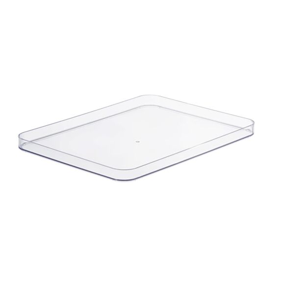 Couvercle bac rangement SmartStore Compact L 40x29x2,6cm Transparent