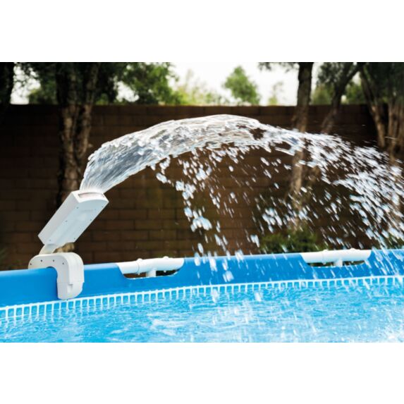 Fontaine de piscine à led multicolore