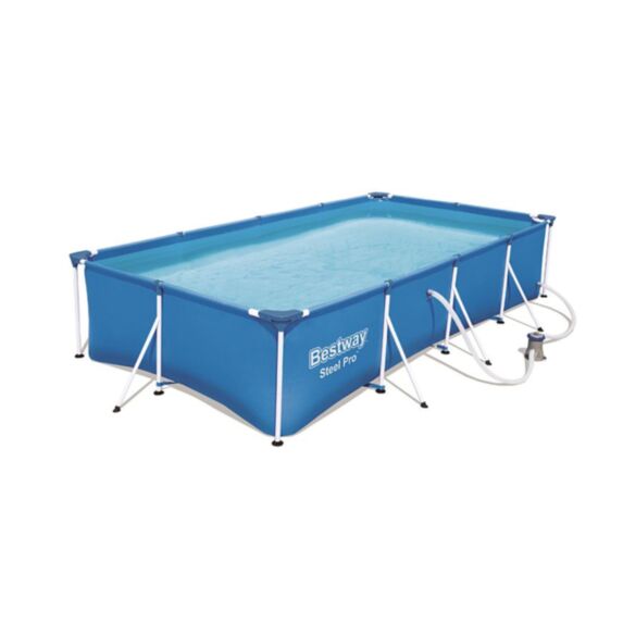 Piscine tubulaire rectangulaire 4x2,11x0,81m Steel Pro - BESTWAY