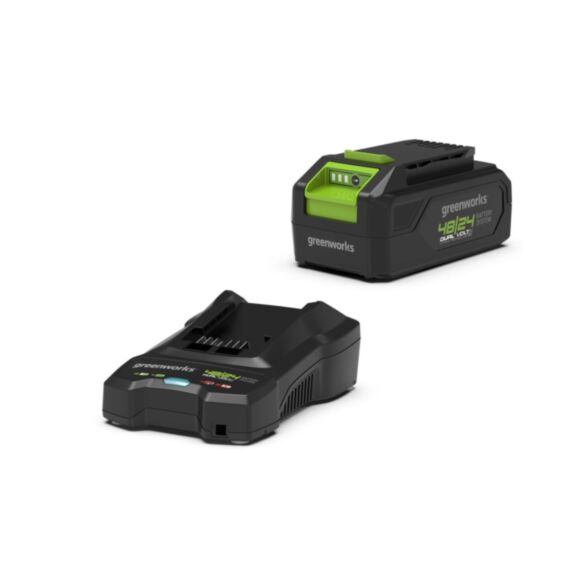 Batterie + chargeur Dual Voltage 24/48V 2/4Ah - GREENWORKS