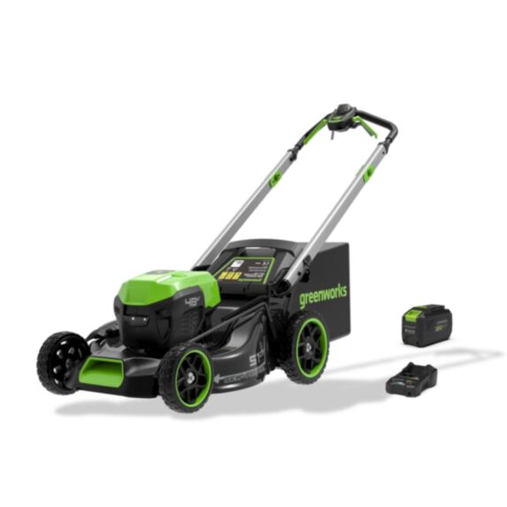 Tondeuse à batterie tractée GD48LM51SPK5 48V 51cm 5Ah - GREENWORKS