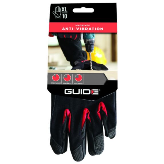 Gants machines 5116 taille 10 noir - GUIDE