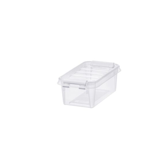 Boîte rangement plastique 0,3L 11,1x6,1x4,4cm Classic 0,5 - SmartStore