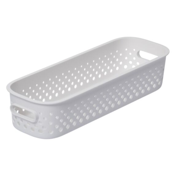 Panier de rangement Essence blanc Slim - SMARTSTORE
