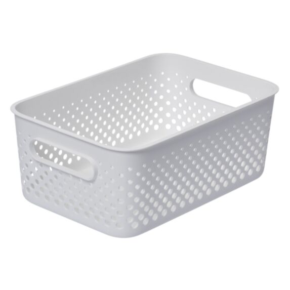 Panier de rangement Essence blanc M - SMARTSTORE
