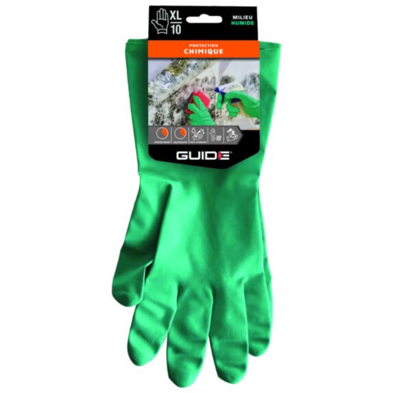 Gants Entretien T10 vert - GUIDE