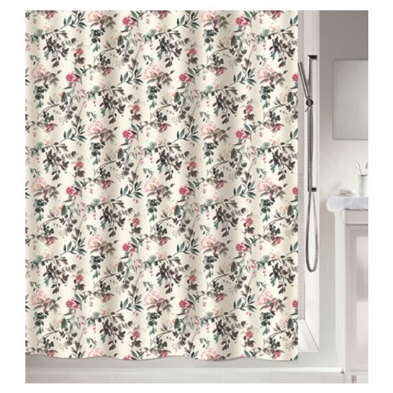 Rideau de Douche Jinzo Fleurs 180x200cm
