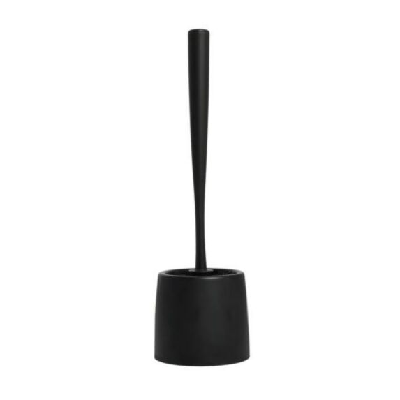 Brosse WC 10,7x36,5cm noir - SPIRELLA