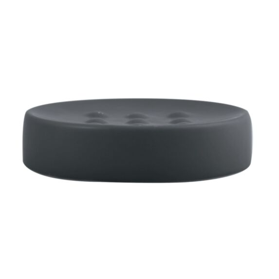 Porte savon Tube Céramique Gris mat - SPIRELLA