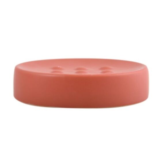 Porte savon tube terracotta