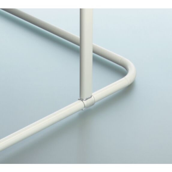 Support plafond pour barre magic blanc