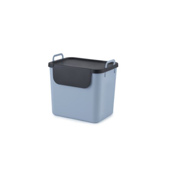 Poubelle de cuisine recyclable bleue 30L - JIVE