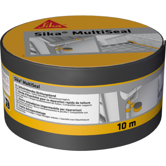 Bande d'étanchéité autocollante à froid Sika Multiseal gris 7.5 cm x 10 m - SIKA