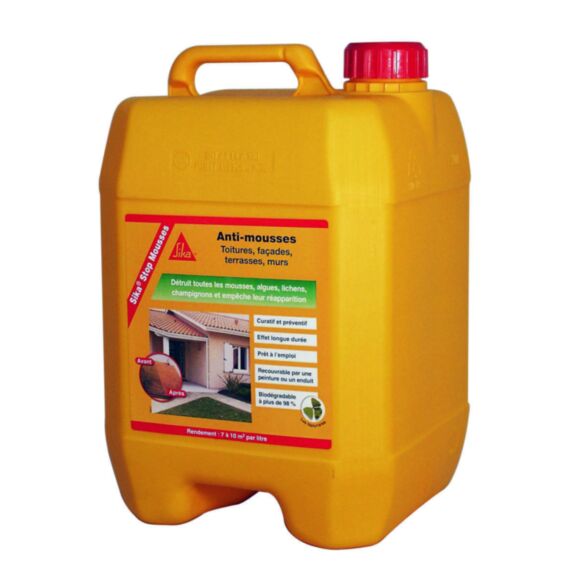 Traitement Anti mousse multi usages 20L - SIKA