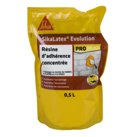 Résine pour adhérence et étancheite des mortiers SIKALATEX 0.5 L