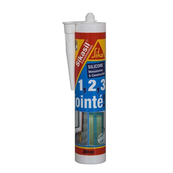 mastic pour la construction et joints de menuiserie sil construction transparent - SIKA