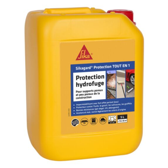 Protection hydrofuge Sikagard Tout-en-Un 5 L - SIKA