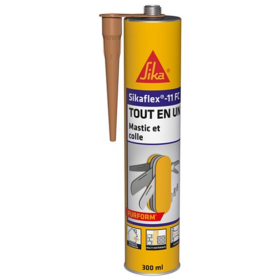 Mastic Colle Tout en Un Sikaflex® 11 FC 300ml Beige - SIKA