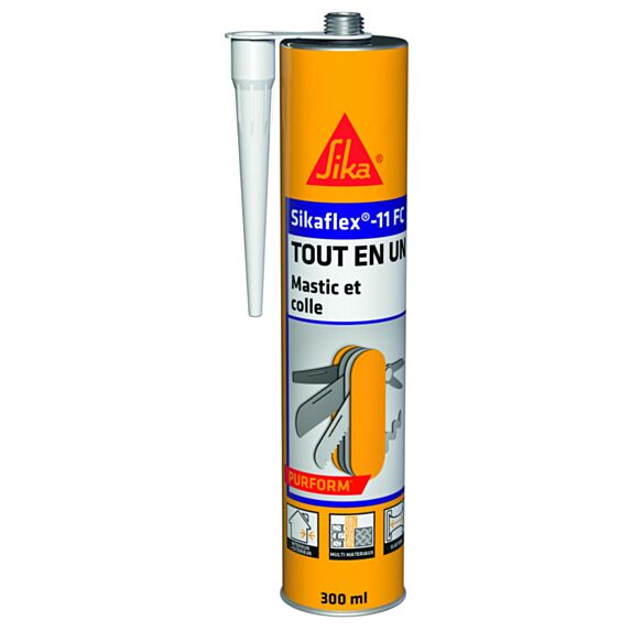 Mastic Colle Sikaflex® 11FC Purform 380g Marron - SIKA