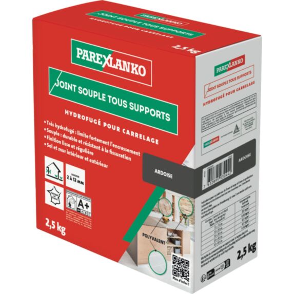 Joint souple tous supports Ardoise 2,5kg - PAREXLANKO