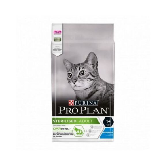 Croquettes Chat Stérilisé Optirenal Lapin 1,5kg - PRO PLAN