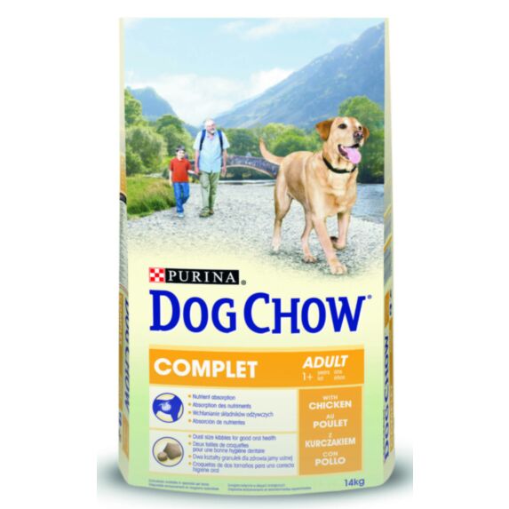 Croquettes Chien Dog Chow Complet Poulet 14kg - PURINA