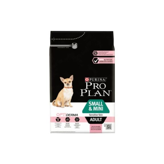 Croquettes petit Chien Optiderma saumon 3 kg - PRO PLAN