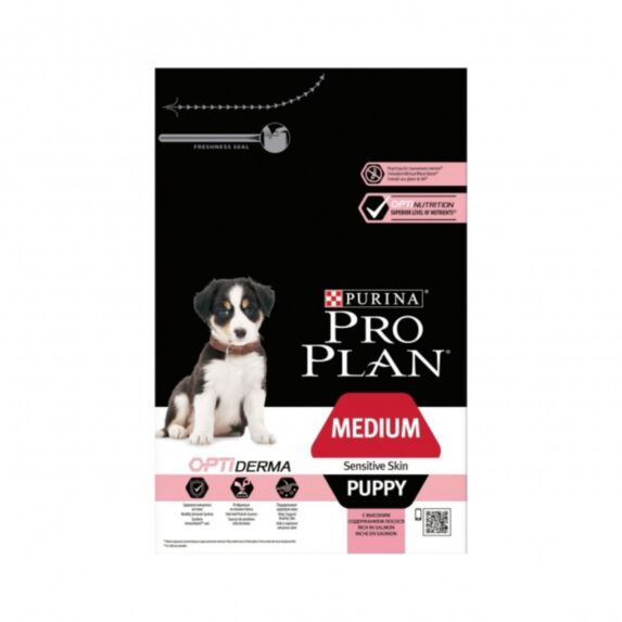 Croquettes Chiot Optiderma Riche en Saumon 12kg - PRO PLAN