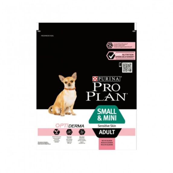Croquettes Petit Chien Optiderma Riche en Saumon 7kg - PRO PLAN