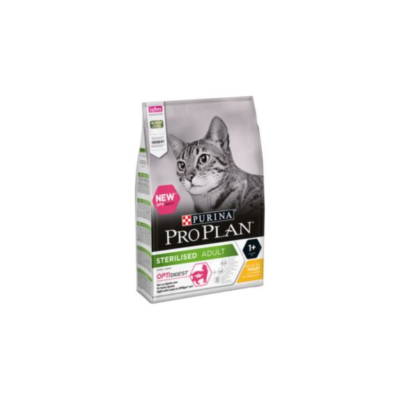 Croquettes Chat Stérilisé Optidigest Riche en Poulet 1,5kg - PRO PLAN