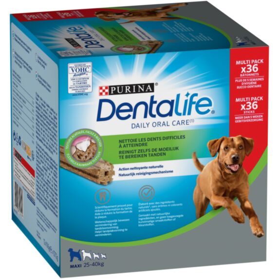 36 Friandises Grand Chien Hygiène Bucco-dentaire au Quotidien 1,272kg - PURINA DENTALIFE