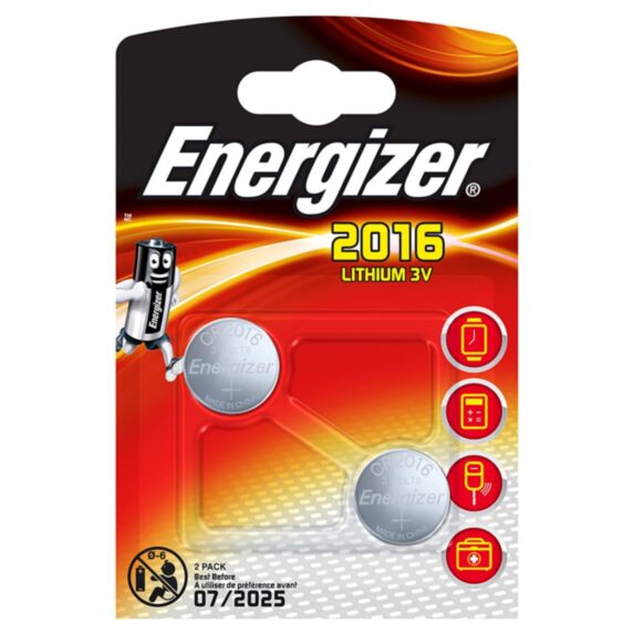 pile lithium cr2016 3v - ENERGIZER